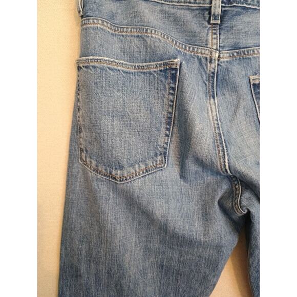 Lacoste Jeans Men 34 Blue Medium Wash Cotton Casual Classic Logo on Pocket Denim - Picture 13 of 16